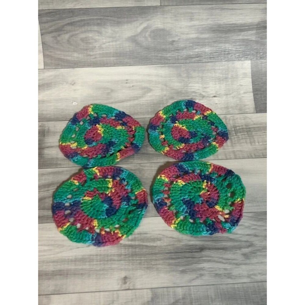 Crochet coaster